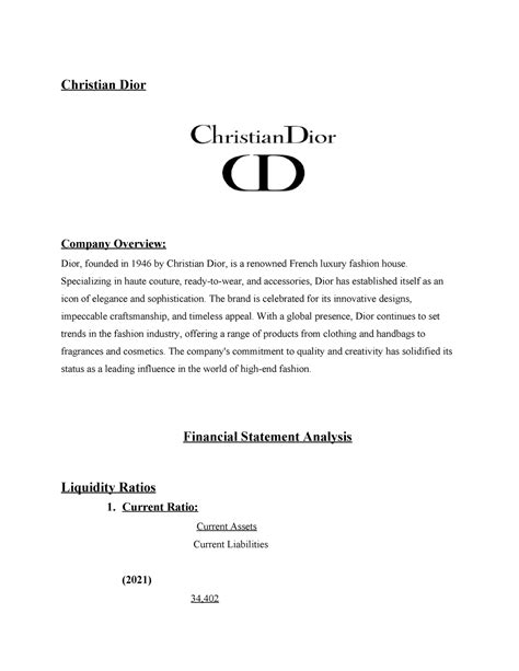 dior analysis|who inherited christian Dior.